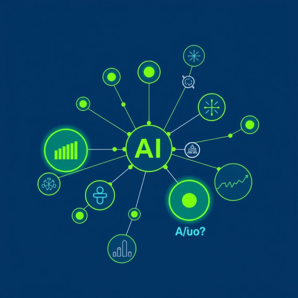 AI Business Intelligence identifying hidden patterns in business data