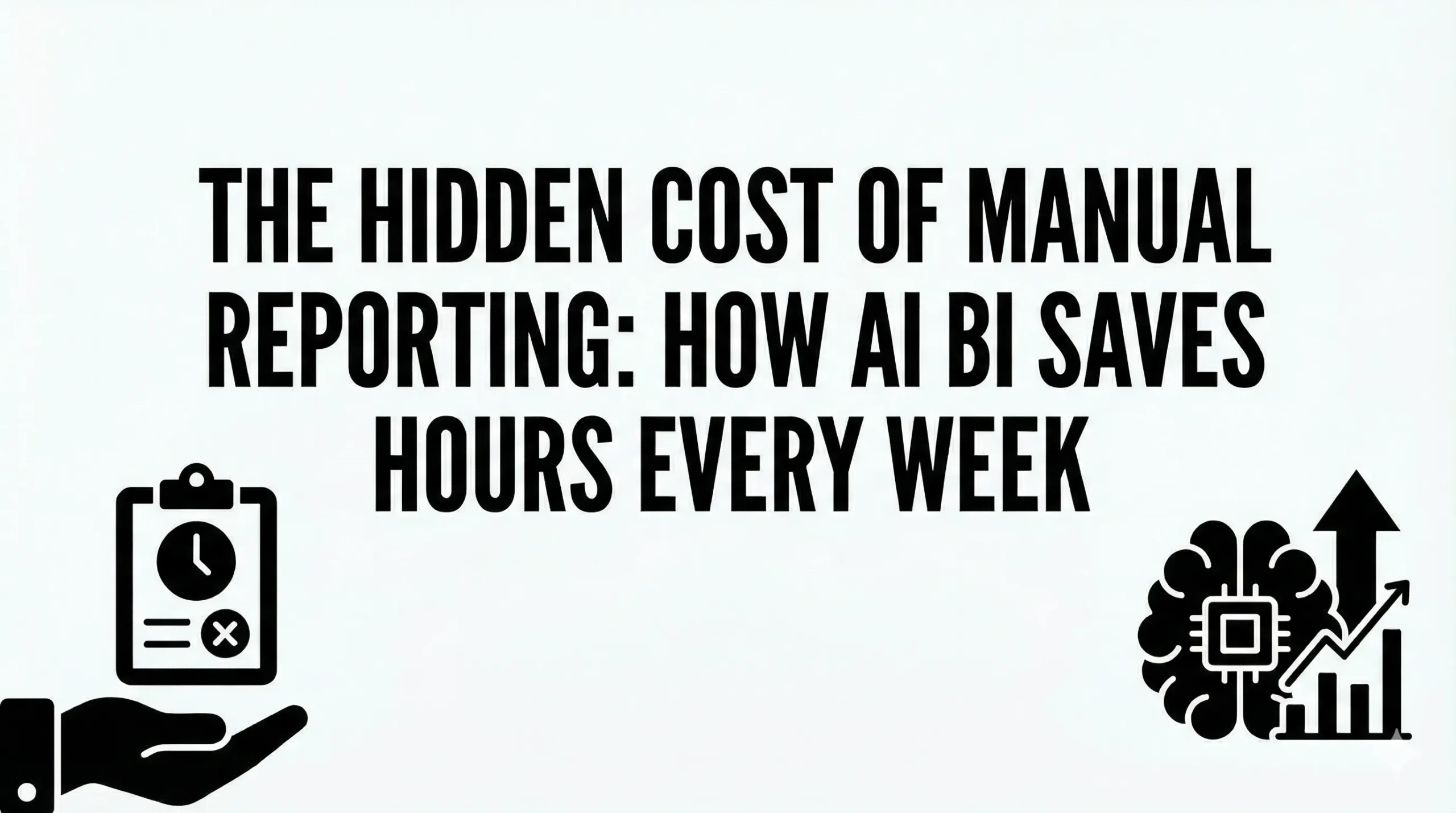 Reducing Manual Reporting Costs with AI-Powered BI
